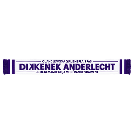 Dikkenek &ndash; Anderlecht Scarf