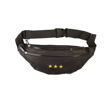 Black Bum Bag 3 Stars