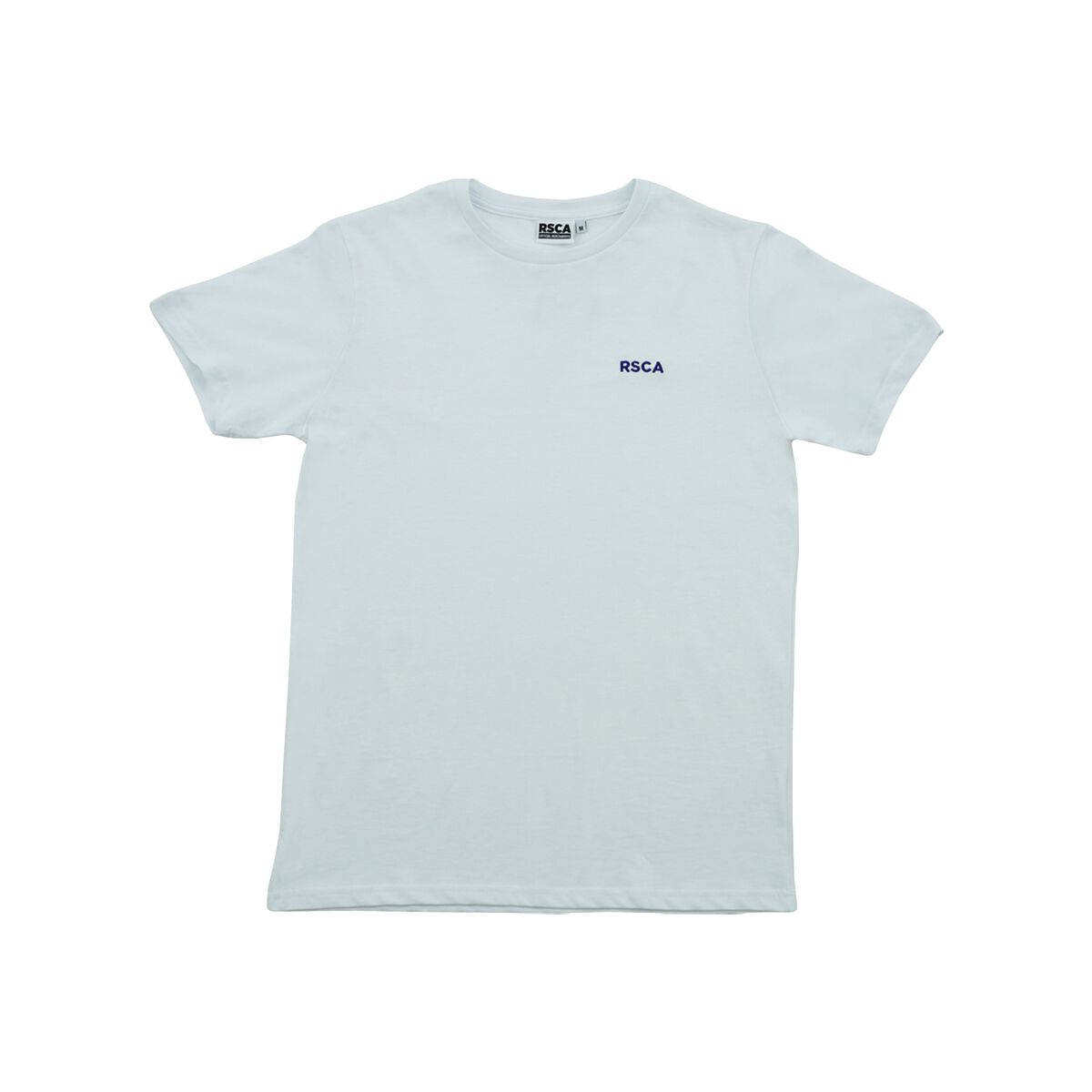 T-shirt wit RSCA borduring borst S - RSCA