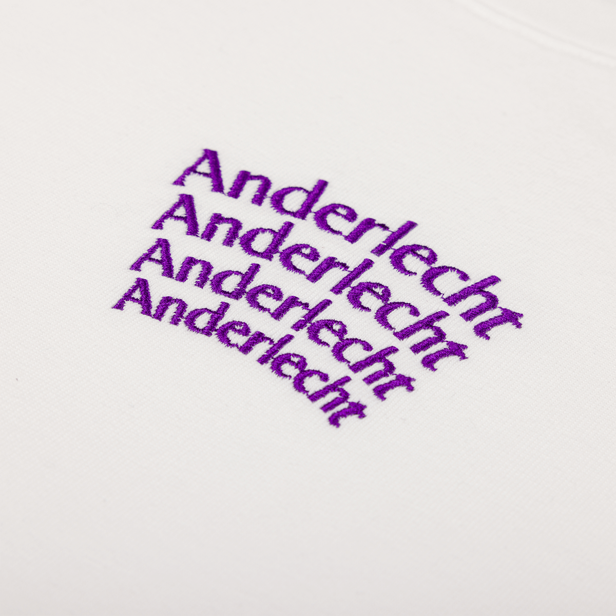 Anderlecht Curve T-shirt Off White 2XL