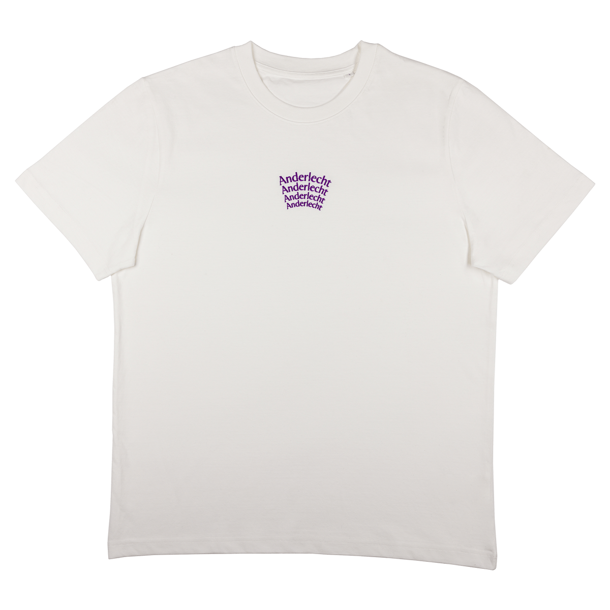 Anderlecht Curve T-shirt Off White 2XL
