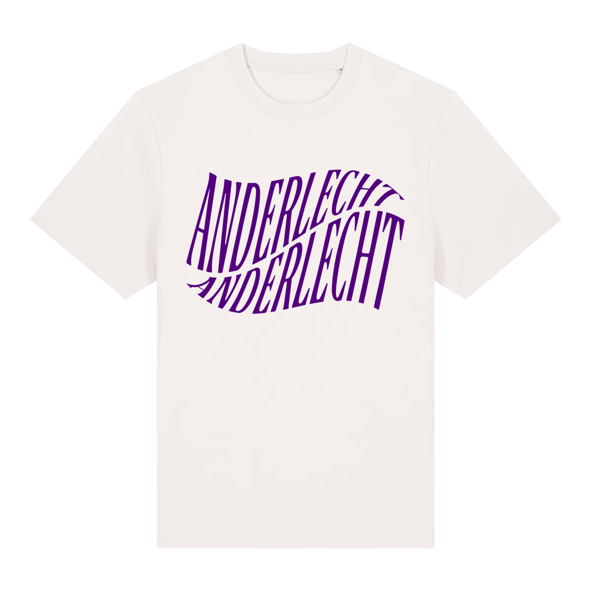 T-shirt 9-11J Wit Anderlecht wave
