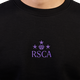 Sweater XL zwart main logo paars - RSCA