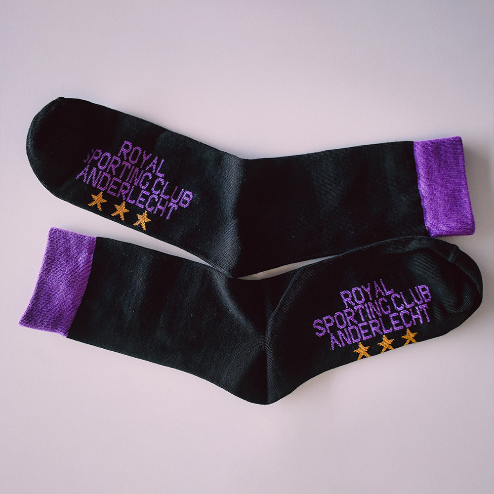 Pack duo de chaussettes - Royal Sporting Club Anderlecht & Etoiles