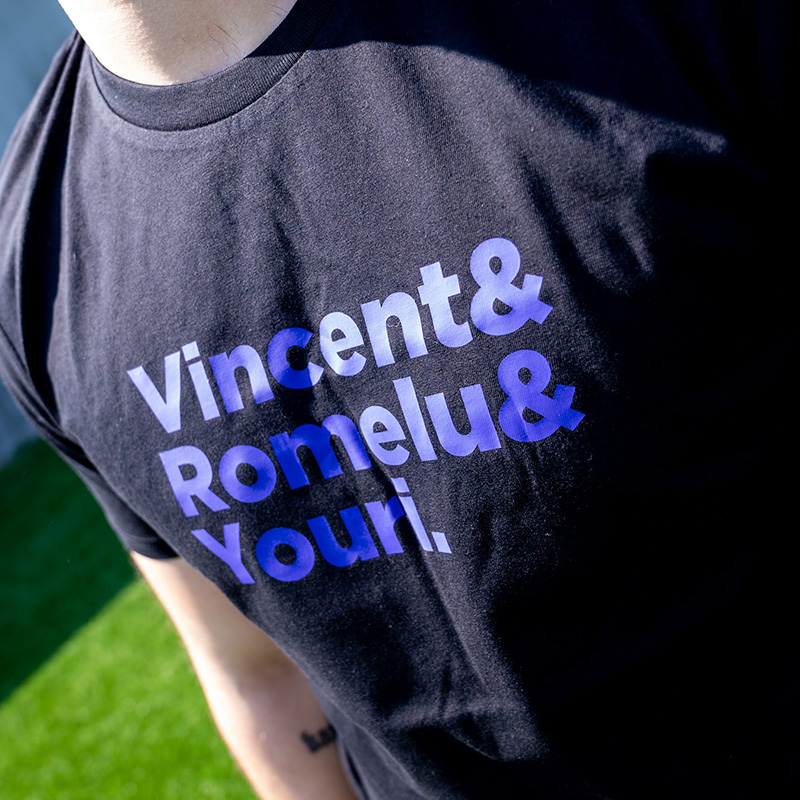 T-Shirt Vincent & Romelu & Youri