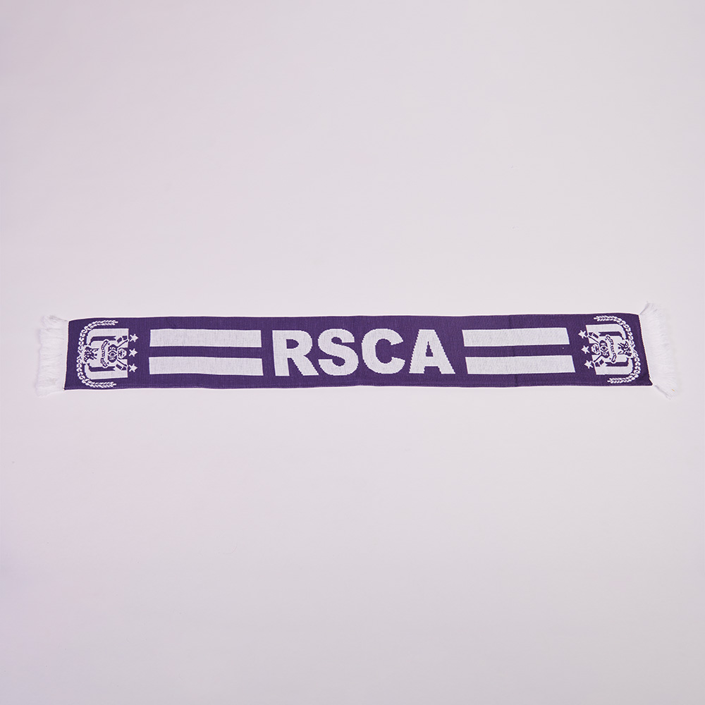 RSCA Scarf Jacquard Purple Stripes