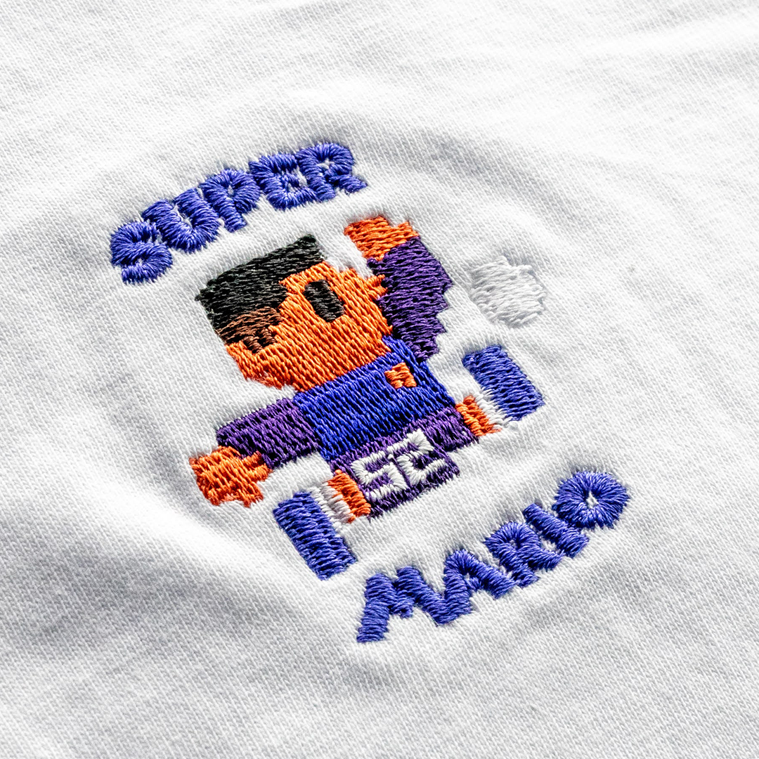 T-Shirt Super Mario - Wit